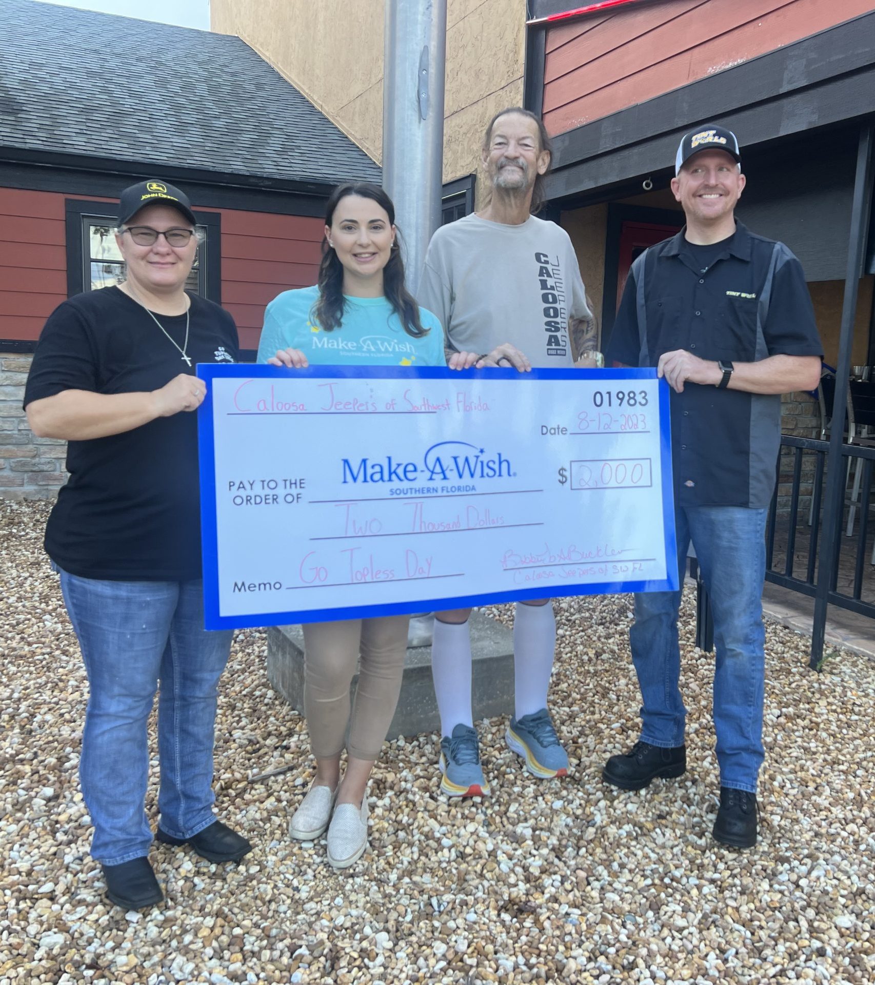 Caloosa Jeepers Go Topless Day 2023 at Lazy Springs